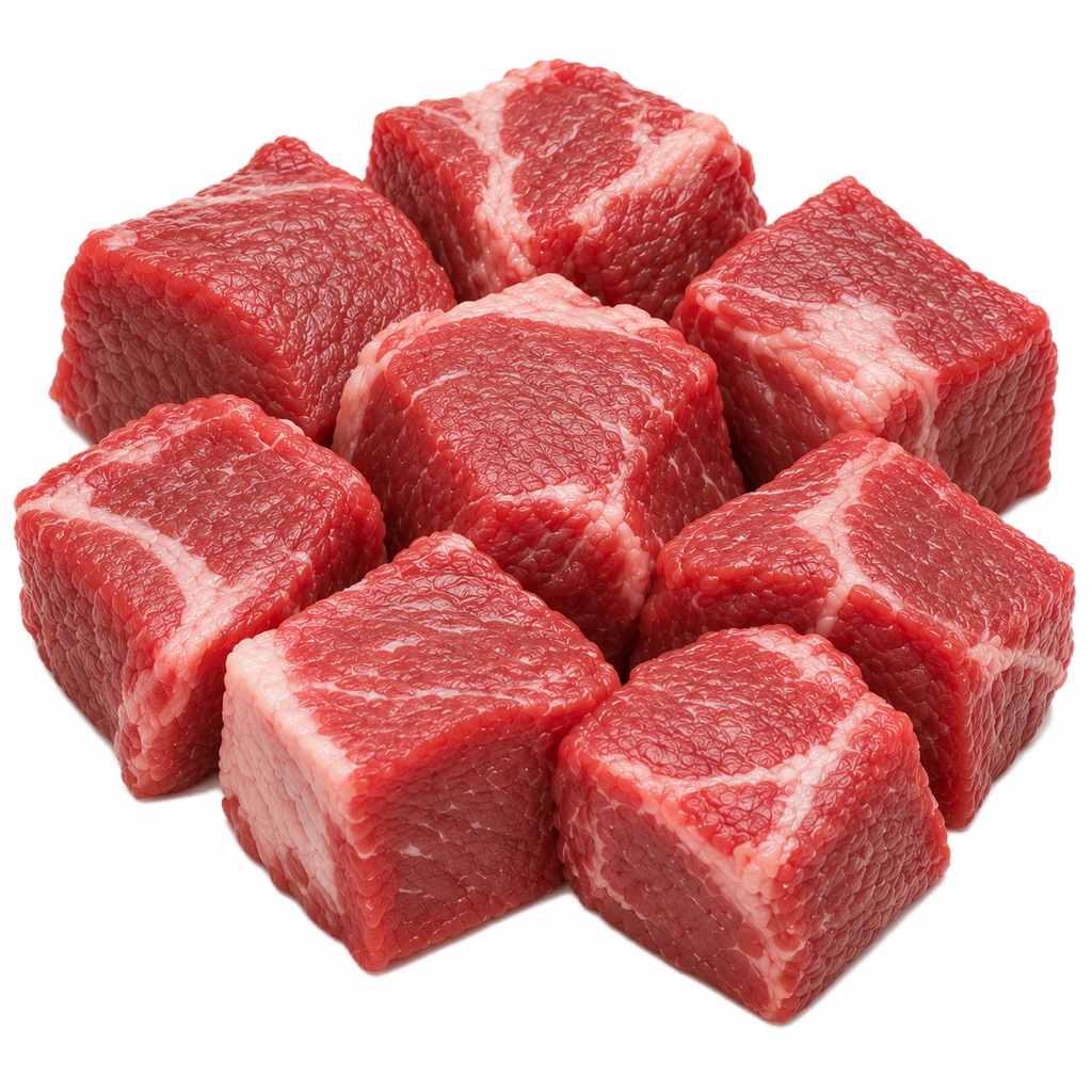 Lamb Boneless Cubes (L) Tray