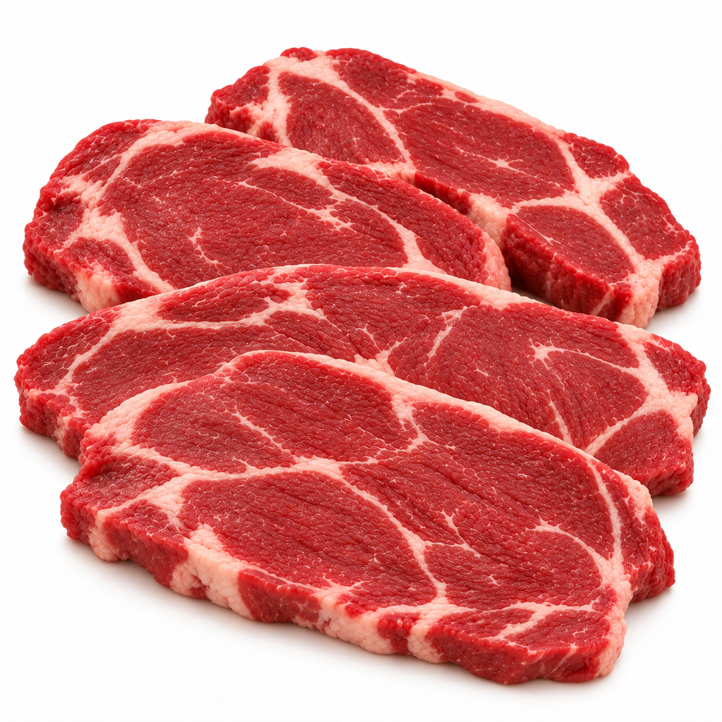Beef Chuck Steaks Tray