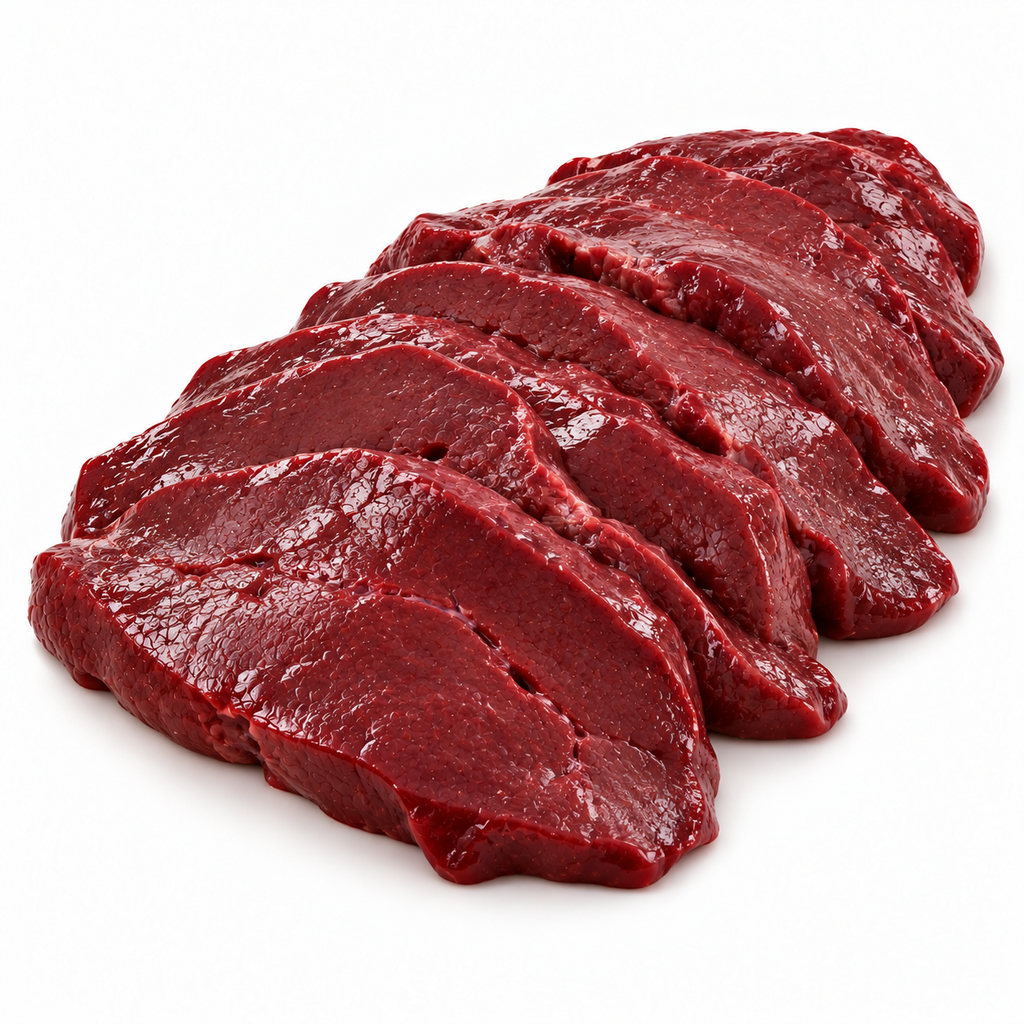 Beef Liver Slices Tray
